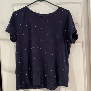 Lucky Brand embroidered t shirt